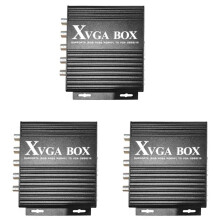 3X Przemysłowy Konwerter Wideo XVGA BOX RGB na VGA RGBS na VGA Przemysłowy Konwerter Wideo do Monitora GBS-8219 Wtyczka EU