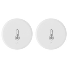 2X ZigBee Temperature and Humidity Sensor Battery Powered Security Hygrometer with Tuya Life App
