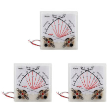 3X Power Meter Transmitter VU Meter Radio Station with Backlight PMMA Cover SWR Black Forward 300W Reflected 60W
