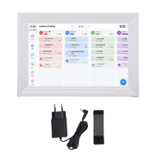 Digital Calendar Planner Chore Chart 10 Inch IPS Full View LCD Screen Family Wall Calendar with APP Management B EU Plug