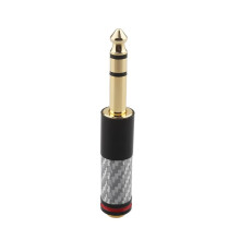 HIFI Gold Plated 1/4 6.35mm TRS Male to 4.4mm Female Balanced Connector Headphone Adapter Aux Cable Audio Jack Adapter