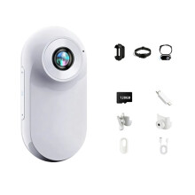 Caméra D'Action 1080p avec Pouce, Magnétique, Rotative et Anti-Tremblement, pour le Sport et les Animaux de Compagnie B