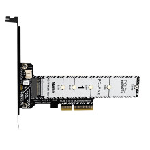 M.2 NVMe SSD to PCIe X4 Adapter Expansion Card for 2230 2242 2260 2280 22110 SSD PCIe 5.0 PH4215L Full-Height Bracket