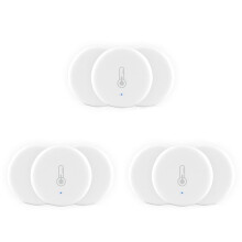9x Tuya ZigBee 3.0 Temperature and Humidity Sensor Battery Powered with Tuya Life App Alexa(B)