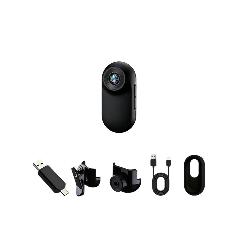 1080P Thumb Action Camera Portable Outdoor Cycling Recorder Anti-Shake Magnetic Rotating Sports Camera A 6033932639455