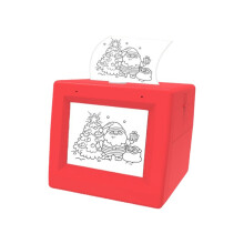 AI Voice Sticker Printer Box Portable Thermal Label Printer with Self-Adhesive Printing Paper for Home Office