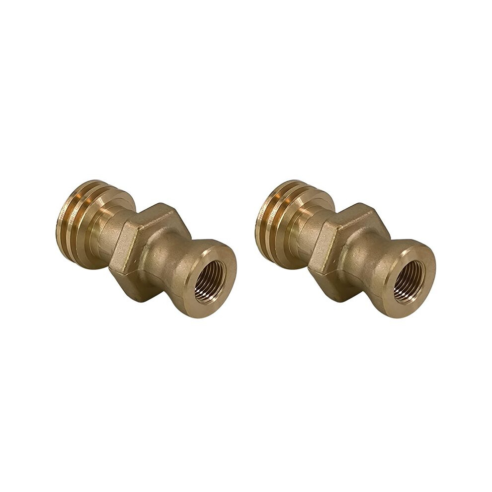 2X Re7141m Thread Valve Forklift Propane Tank Male Connector Connection Fitting Adapter 6031762639720