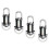 LED Flashlight Keychain Rechargeable, Waterproof Portable Light for Camping and Walking 1