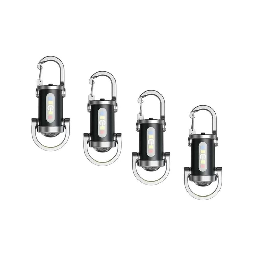 Led Flash Keychain Rechargeable, Waterproof Portable For Camping And Walking Light 4714158718927