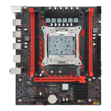 X99-Moderkort X99 P3 LGA2011 Q57-Chipset Moderkort Gigabit Ethernet Stöder 4x DDR3 RAM med M.2 NVME/NGFF-Kortplatser