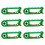 6Pcs Wire and Cable Organizer for Bundling Earphone, Phone Charger, Computer Cords Reusable Cable Organizer 1