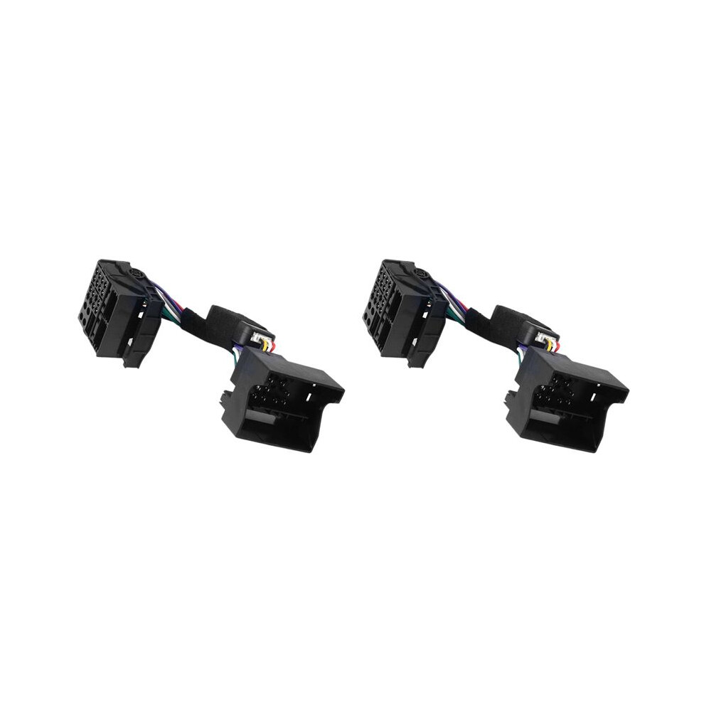 2X Rcd330 Mib Rcd510 Multifunction Steering Wheel Button Control Simulator Adapter For 5 6 Mk5 Caddy 6032006631609