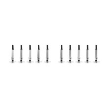 10PCS Universal Stylus Pen Transparent Disc Capacitive Screen Touch Pen Replacement Tip Drawing Writing Nib Pencil
