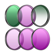 do Filtrów Obiektywu dla  dla Osmo Action 6, Zestaw Filtrów CPL ND, Szkło Optyczne, Wodoodporny Filtr Obiektywu dla  dla Osmo Action 6