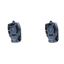 2X Alarm Horn Siren Buzzer 12V Six-Tone 110 Points Small Size Easy to Install High Decibel Flat Body Small Siren Horn