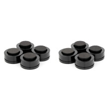 8 Stuks HIFI Audio Speaker Stand Voeten Fever Versterker CD Speler Statief Luidspreker Schokabsorberende Voet Pad Stalen Bal