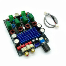 XH-M590 Cyfrowa Płytka Wzmacniacza TPA3116D2, Podwójny Moduł Wzmacniacza Audio Klasy D O Mocy 100 w i Napięciu 12-24 V Prądu Stałego