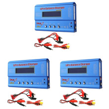 3X for IMAX B6 80W Lipo Battery Charger+XT60 Lipo NiMh Li-Ion Ni-Cd Digital Lipro Balance Charger Battery  Charger