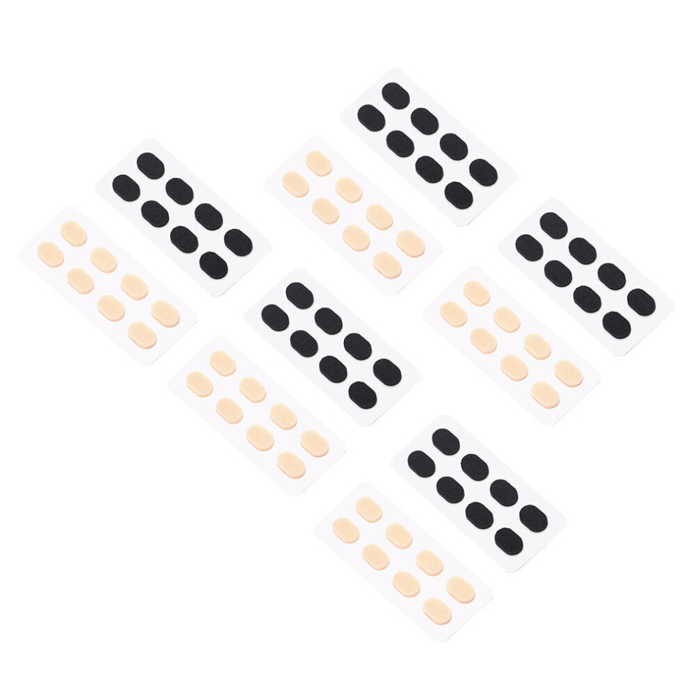 Aboofan Raindrops Assorted Color Non-Slip Eva Nose Pads For Secure Eyewear Fit