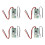 4X  12V 4 Wire PWM Fan Temperature Control Speed Controller Governor Regulator for PC Computer CPU Fan Cooler Alarm 1