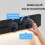 60cm Induction Lamp Wall Track Socket Can Accommodate 4-6 Sockets 13A Multifunctional Track Socket A 4