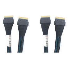 2X Hochgeschwindigkeits-PCIe 4.0 SlimSAS SFF8654 8i auf 8i 9500 Serie NVMe Verfügbares Kabel Externer Grafikkartenadapter 0,5 M