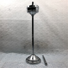 Standing Ashtray with Large Capacity and Easy Clean Tray for Indoor Outdoor Use, Stable Floor Design