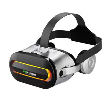 VRPARK 3D Virtual Reality VR Glasses Headset Devices Helmet Lenses Goggles Smartphone Phone Headphones Mobile Game B