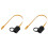 2X Micro-SIM Extension Cable IP67 Micro-Sim Panel Mount Extension Cable for Cabinet Chassis Case Frame Envelope 1