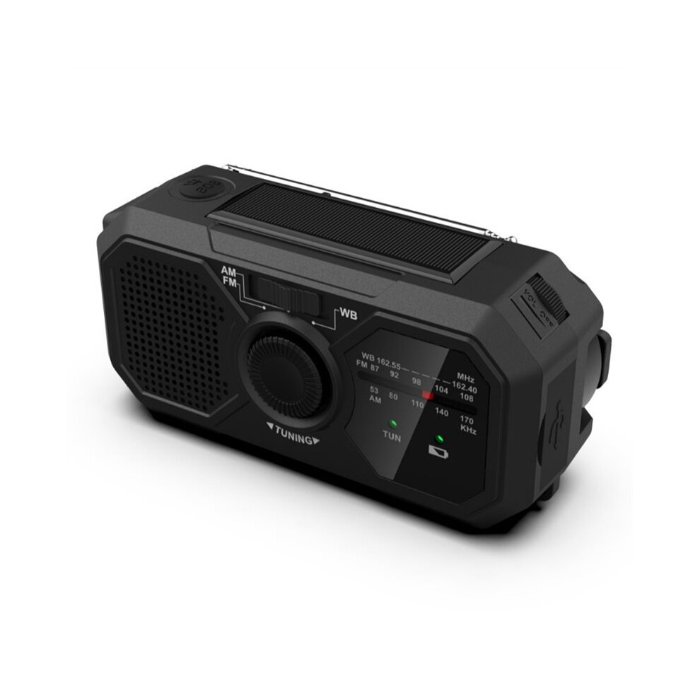 Photos - Other for Computer Hand Crank Portable Solar Radio, Emergency Kits First Aid Radio with Crank, Dynamo AM/FM/WB Radio,Blackout Power Station