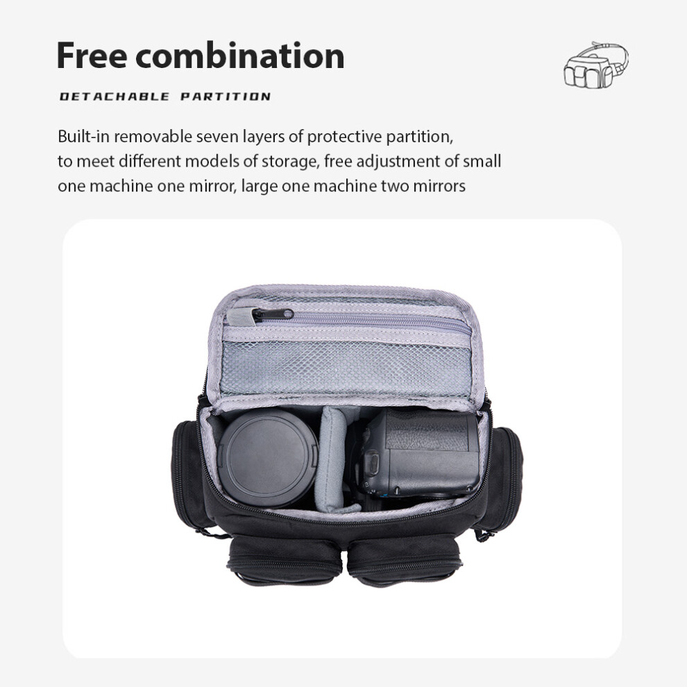 Cwatcun D96 Travel Camera Bag Waterproof 7340572973870