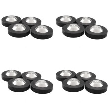 Alto-Falante de ÁUdio de Alta Fidelidade 16 PeçAs AMP DAC CD Spike Base Pad Isolamento PéS Melhorar o Som 39X13Mm