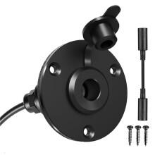 Wall Access Kit for Starlink , RV Waterproof 5.5 X 2.1 Female Power Outlet, RV, Boat, Van, Battery Box