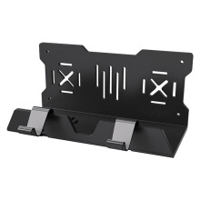 For PS5/PS5 Slim Wall Mount Kit with Dual Controller Charging Station Controller Headset Holder for 5 Parts