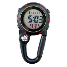 Orologio da Tasca Unisex con Moschettone, Digitale, Elettronico, Luminoso, Multifunzione, per Infermieri e Dottori, da Donna e da Uomo