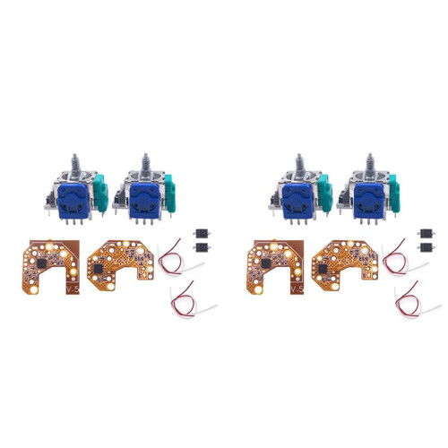 4PCS Hall Joystick+Calibration Board for  Elite 2 Gamepad Hall Effect & Hall Joystick Center/Outer Ring Calibration