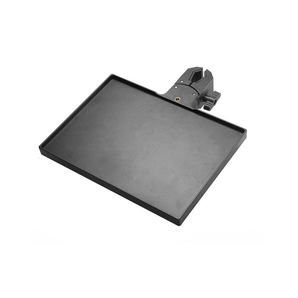Microphone Stand Tray,Clamp Shelf,Most Mic Stands,Large Tripod Shelf Table,Music Stand Accessories For Live Streaming 4712875841935