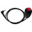 Nurse Pager Button   3.5mm Emergency Call Button  Nurse Station Telephone Plug Button  Cable 1.8m 2