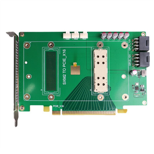 Carte Adaptatrice GPU SXM2 Vers PCIe X16 pour V100