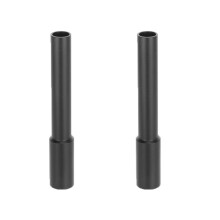 2Pcs DSLR Camera Rail Rod 15mm to 19mm Rod Clamp Adapter Aluminum Alloy Rod for Camera Follow Focuses Shoulder