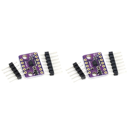 2X BMI160 6DOF 6-Axis Rate Gyroscope Accelerometer Sensor Module IIC I2C SPI Communication Protocol 3-5V