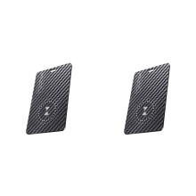2X Ultradunne Portemonnee met Anti-Verlies Kaartlocatiebepaling, GPS-Smarttag voor Find My Device-Kaart, Draadloos Opladen, IP68