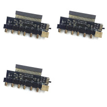 3X RGBS Card Video Booster RGBS Signal Output Audio Output for PCE PC Engine Grafx for Grafx TV AC RGBS Conveter