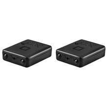 2X 4K Full HD 1080P -IP-Kamera XD WiFi Nachtsichtkamera IR-CUT Bewegungserkennung Sicherheitskamera HD-Videorecorder