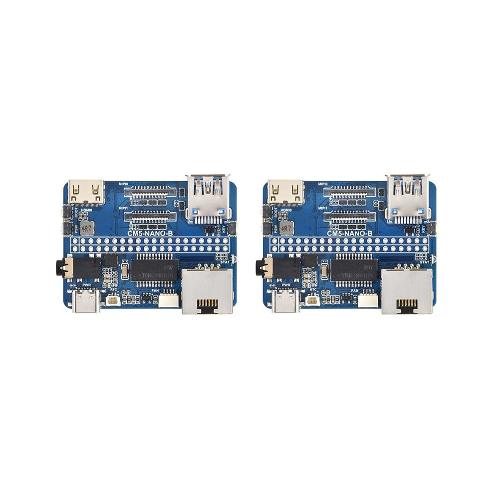 2X For Raspberry Pi Cm5 Base Io Board B Development For Compute Module 5 Cm5-B 6033116872449