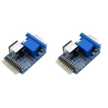 2X VGA to PS2 Module VGA PS2 Test Module Adapter Board Development Board