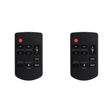 2X N2QAYC000083 Remote Replace for Soundbar SC-HTB70 SC-HTB65 SC-HTB770 SC-HTB770S SC-HTB70CP SC-HTB170