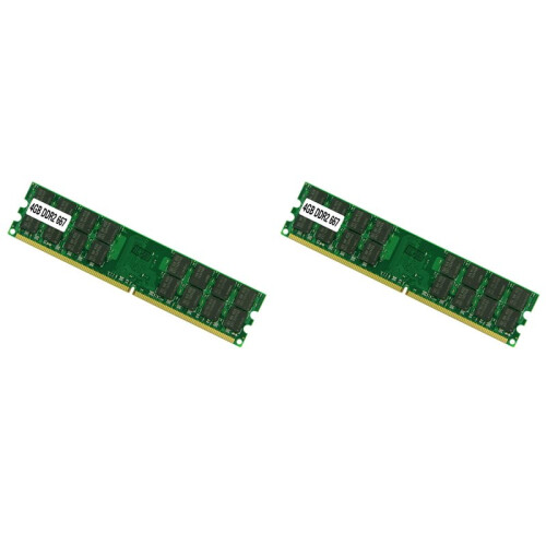 2X DDR2 4GB Large Capacity Memory RAM 240PIN PC2-5300 667MHz High Frequency Memory Module for Desktop Computer