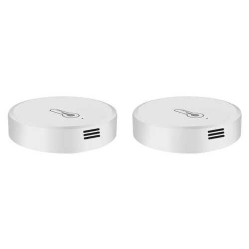 2X Zigbee Temperature and Humidity Sensor  Temperature Humidity Detector with for EWelink App Control