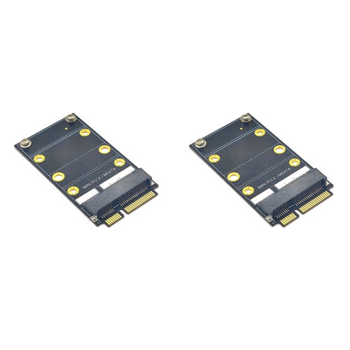2X  PCIE/MSATA Adapter Solid State Drive Converter Expansion Card Test Board for MSATA SSD  PCI Express